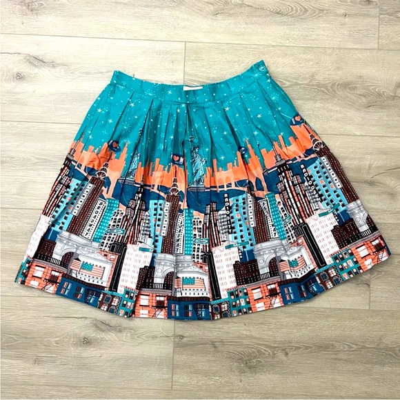 Grace Karin Dresses & Skirts - Pleated Skirt Broadway New York Radio City Theme NYC Grace Karin